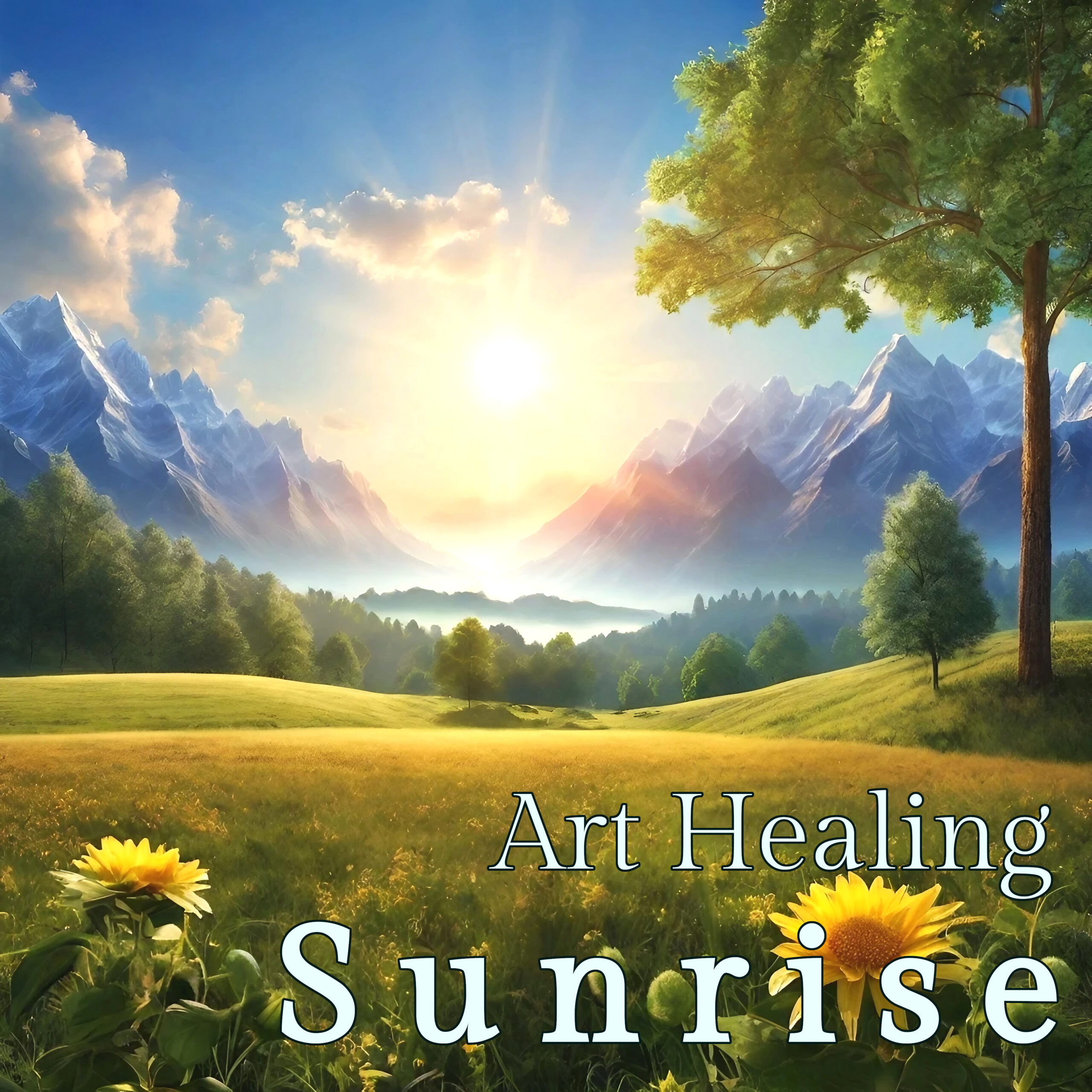 Art Healing Sunrise